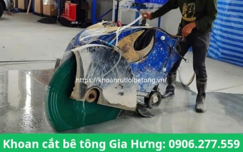 Khoan cắt bê tông củ chi uy tín, chuyên nghiệp