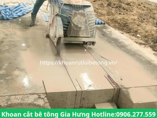 Khoan cắt bê tông quận 12 chuyên nghiệp, giá rẻ