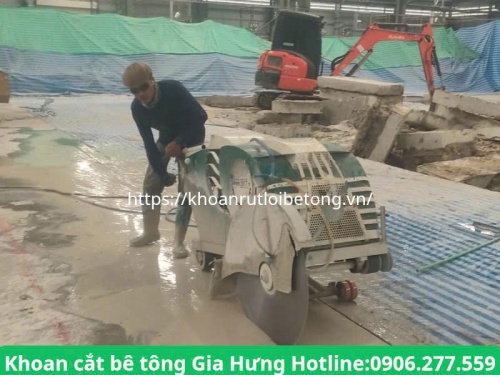 Khoan cắt bê tông tại Hóc Môn chuyên nghiệp, giá rẻ