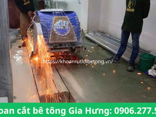 Khoan cắt bê tông tại Đức Hòa