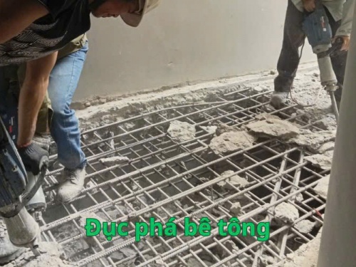 Đục phá bê tông