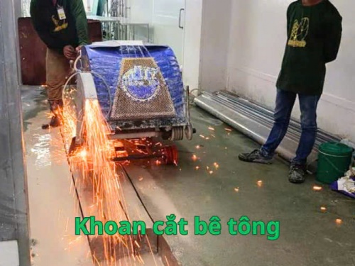 Khoan cắt bê tông