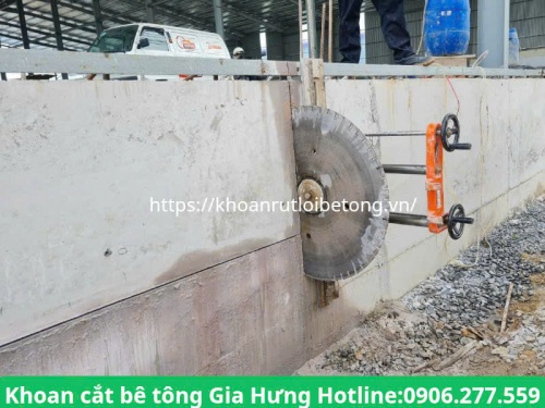 Khoan cắt bê tông tại Phú Nhuận