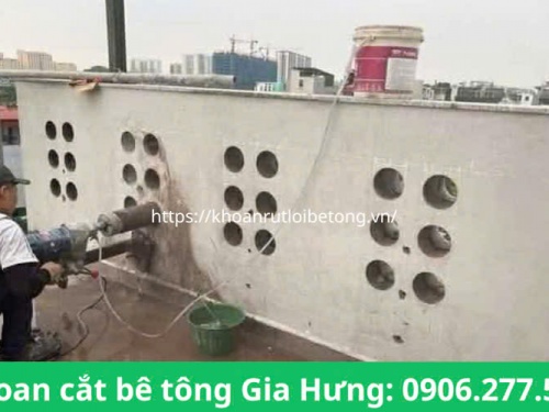 Khoan rút lõi bê tông Quận 6