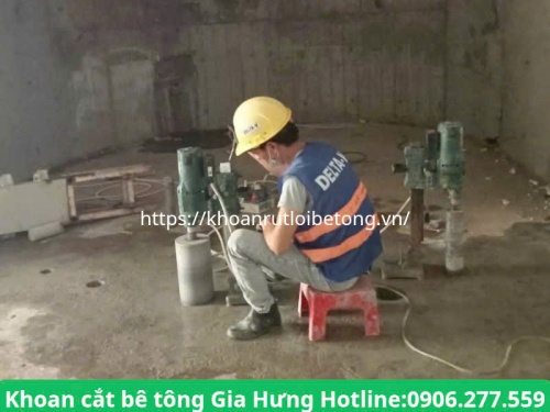 Khoan rút lõi bê tông Quận 7