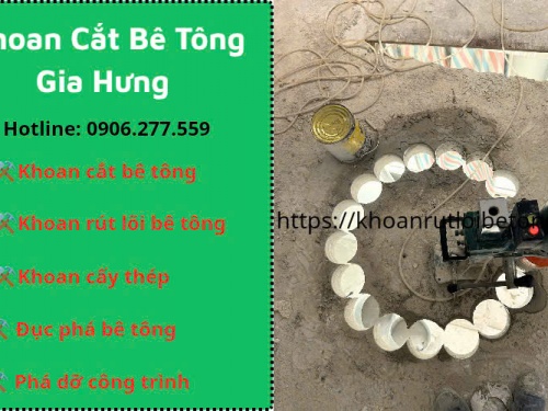 Đột phá công nghệ khoan rút lõi bê tông cùng Gia Hưng