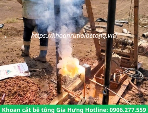 Thi công khoan giếng tiếp địa chuyên nghiệp giá rẻ tại bình dương