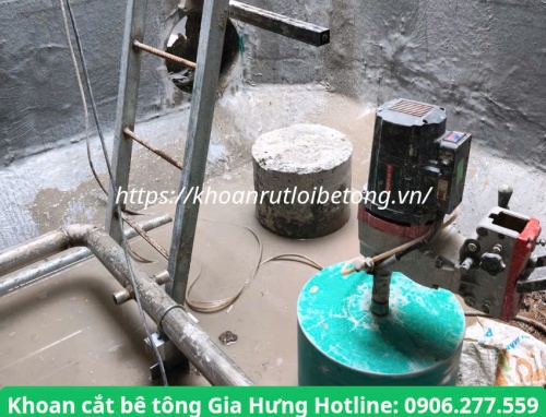 Thi công khoan rút lõi xuyên tường dầm bê tông tại Thủ Dầu Một chuyên nghiệp, giá rẻ